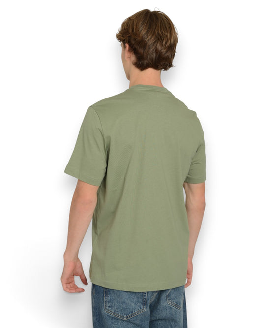 Chain Cotton Regular Fit T-shirt Blue