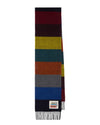 Scarf Multicolour Black Stripe