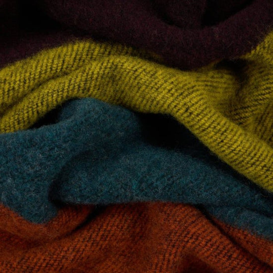 Scarf Multicolour Black Stripe