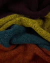 Scarf Multicolour Black Stripe