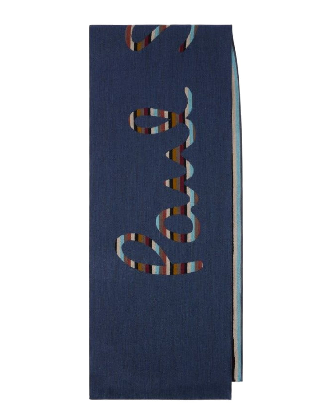 Logo Scarf Multistripe
