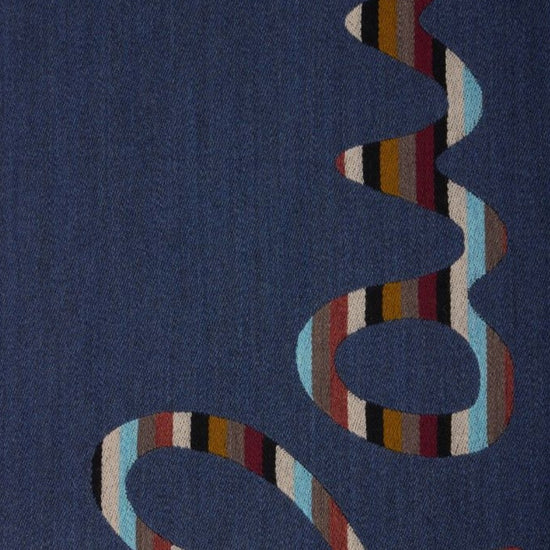 Logo Scarf Multistripe