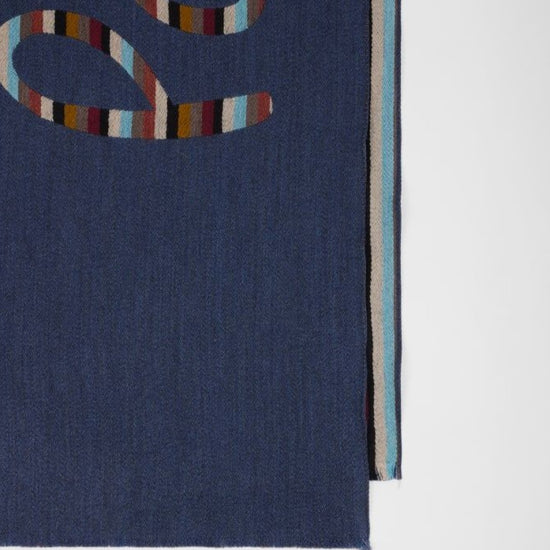 Logo Scarf Multistripe
