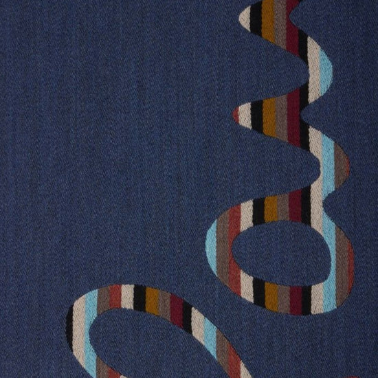 Logo Scarf Multistripe
