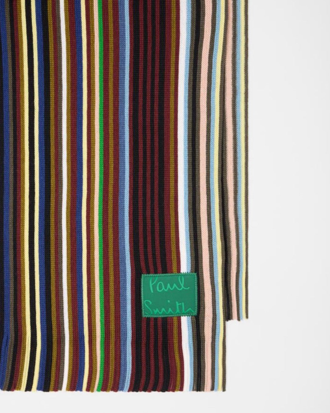 Iver Stripe Scarf Blue