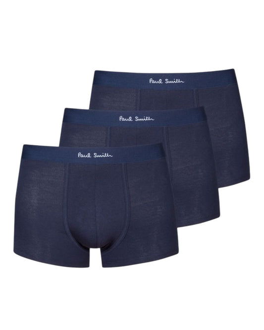 3 Pack Boxershort Plain Blue