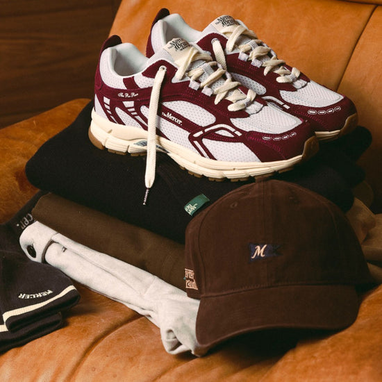 The Re-Run Vintage Sneaker Dark Red