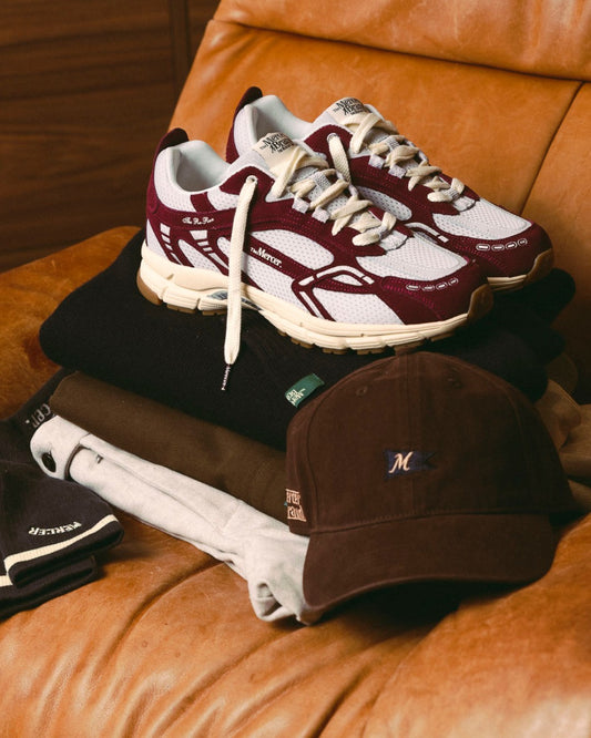 The Re-Run Vintage Sneaker Dark Red