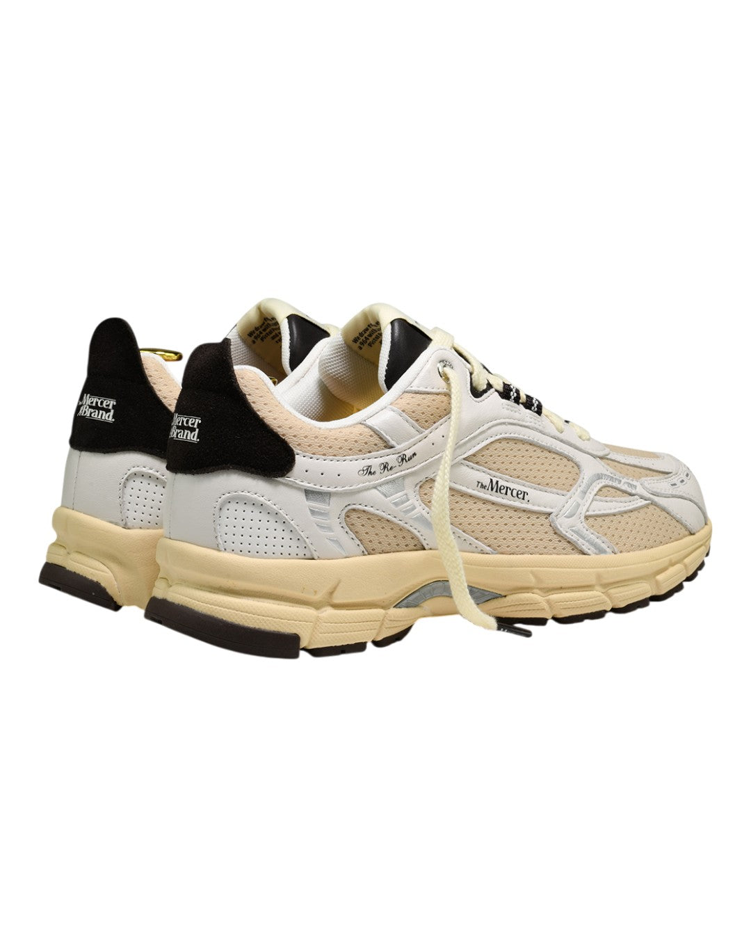 The Re-Run Vintage Snaeaker White/Brown