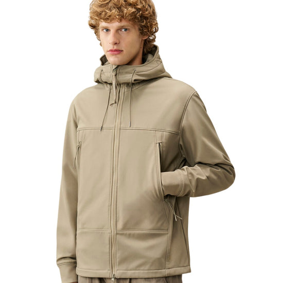 C.P Shell Goggle Jacket Fallen Rock
