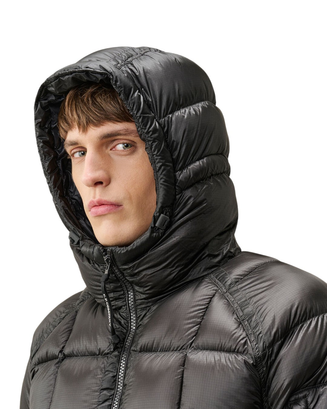 D.D. Shelll Hooded Down Jacket Black