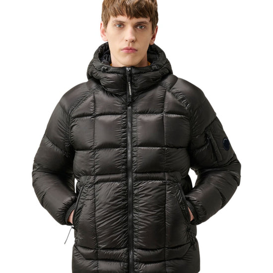 D.D. Shelll Hooded Down Jacket Black