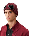 Extra Fine Merino Wool Goggle Beanie bordeaux