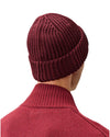 Extra Fine Merino Wool Goggle Beanie bordeaux