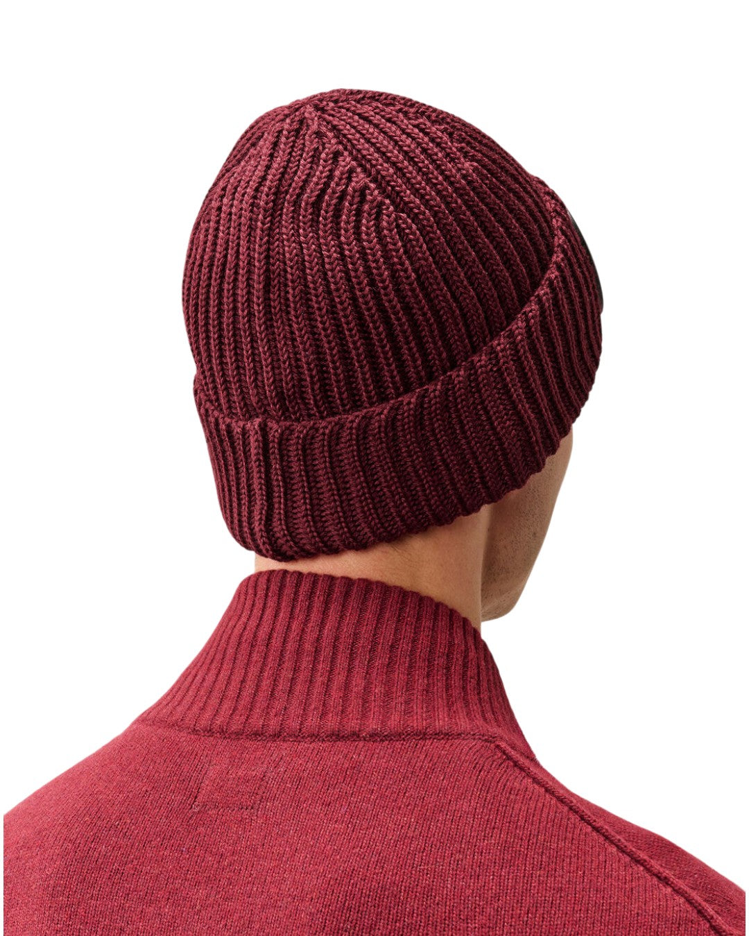 Extra Fine Merino Wool Goggle Beanie bordeaux