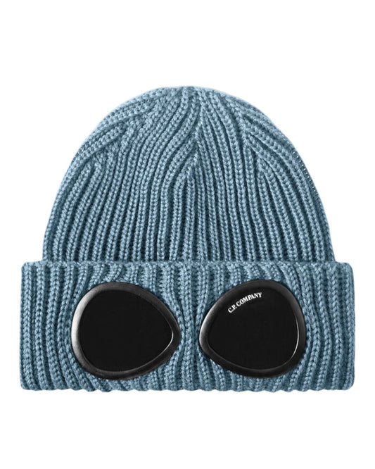 Extra Fine Merino Wool Goggle Beanie Orion Blue