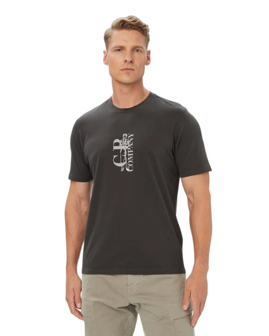 Vertical Logo Jersey T-shirt grey