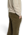 Mini Curduroy Drwastring Trouserrs Military Green