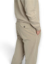 Mini Corduroy Drawstring Trousers Mastic Beige