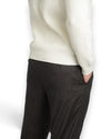 Isolas Flannel Militare Drawstring Trousers