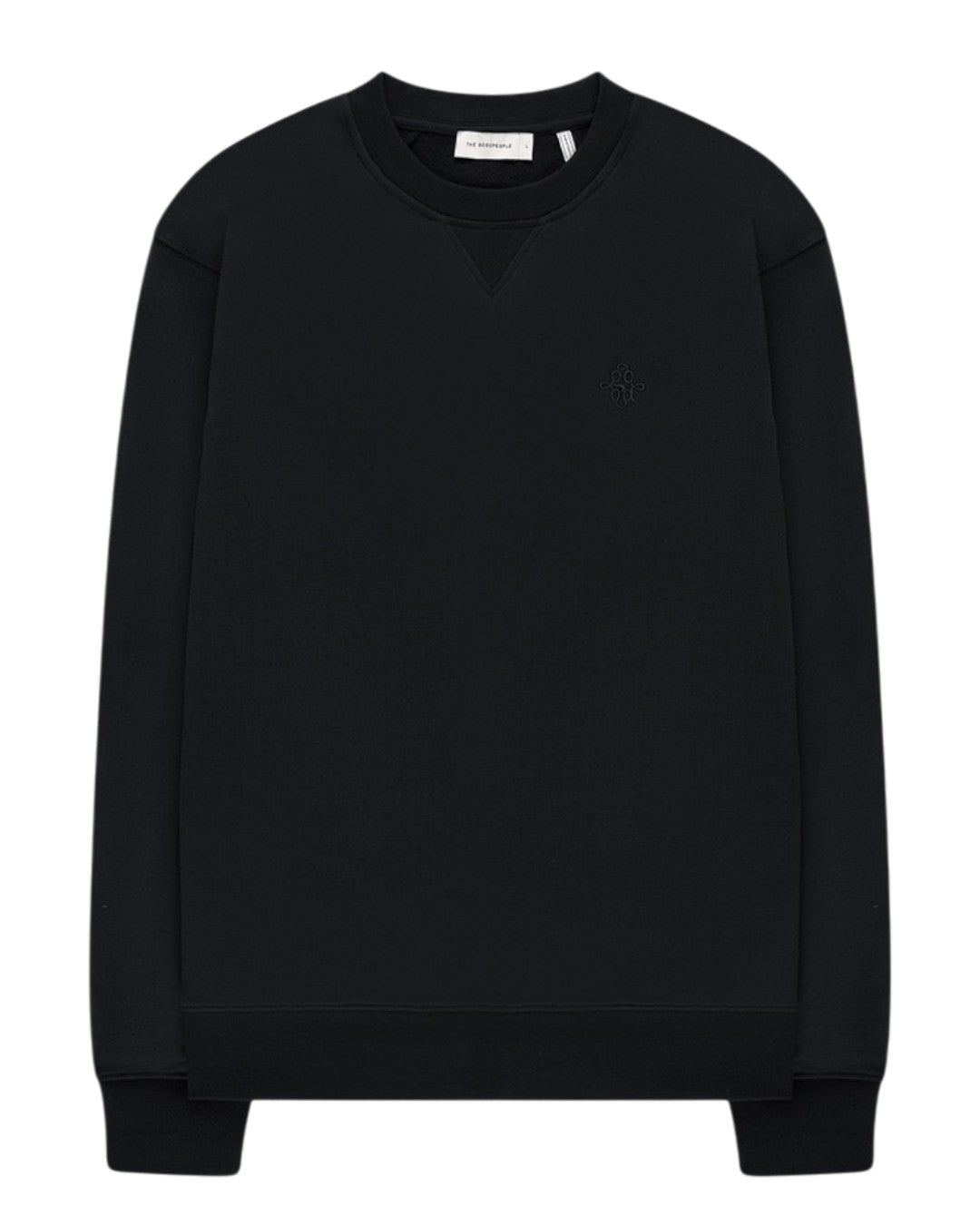 Lommy Cotton Relaxed Fit Sweater Black