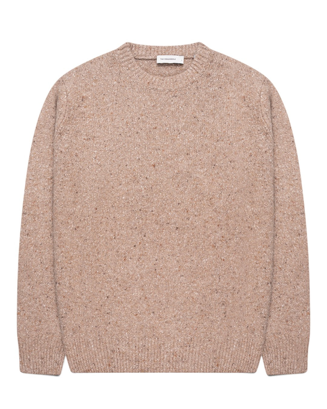 Kookai Wool Blend Regular Fit Pullover Beige