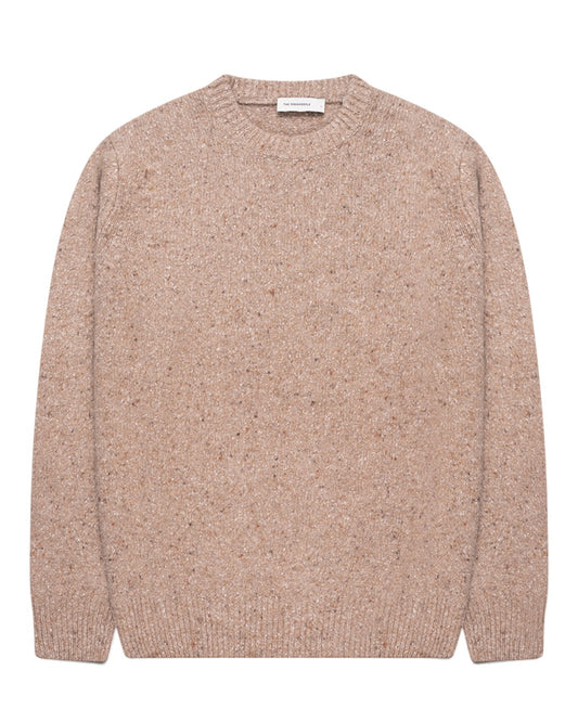 Kookai Wool Blend Regular Fit Pullover Beige