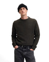Kookai Wool Blend Regular Fit Pullover Dark Green