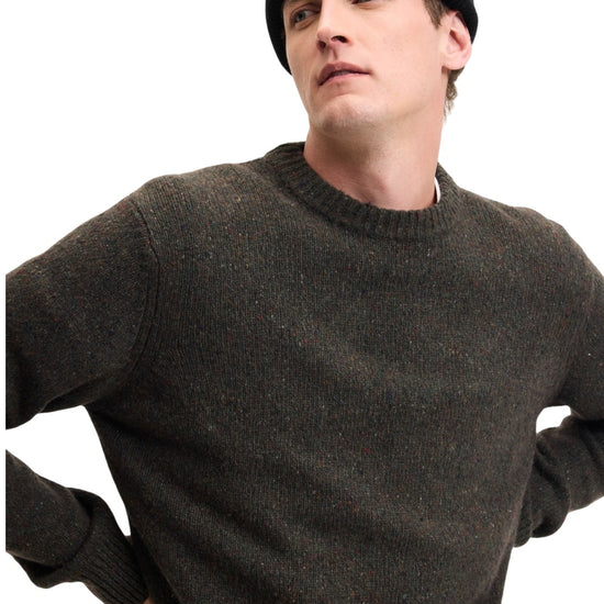 Kookai Wool Blend Regular Fit Pullover Dark Green