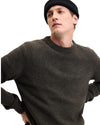 Kookai Wool Blend Regular Fit Pullover Dark Green
