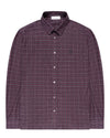 Seinfield Cotton Shirt Bordeaux