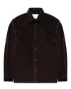 Snewy Corduroy Shirt Chocolate Brown