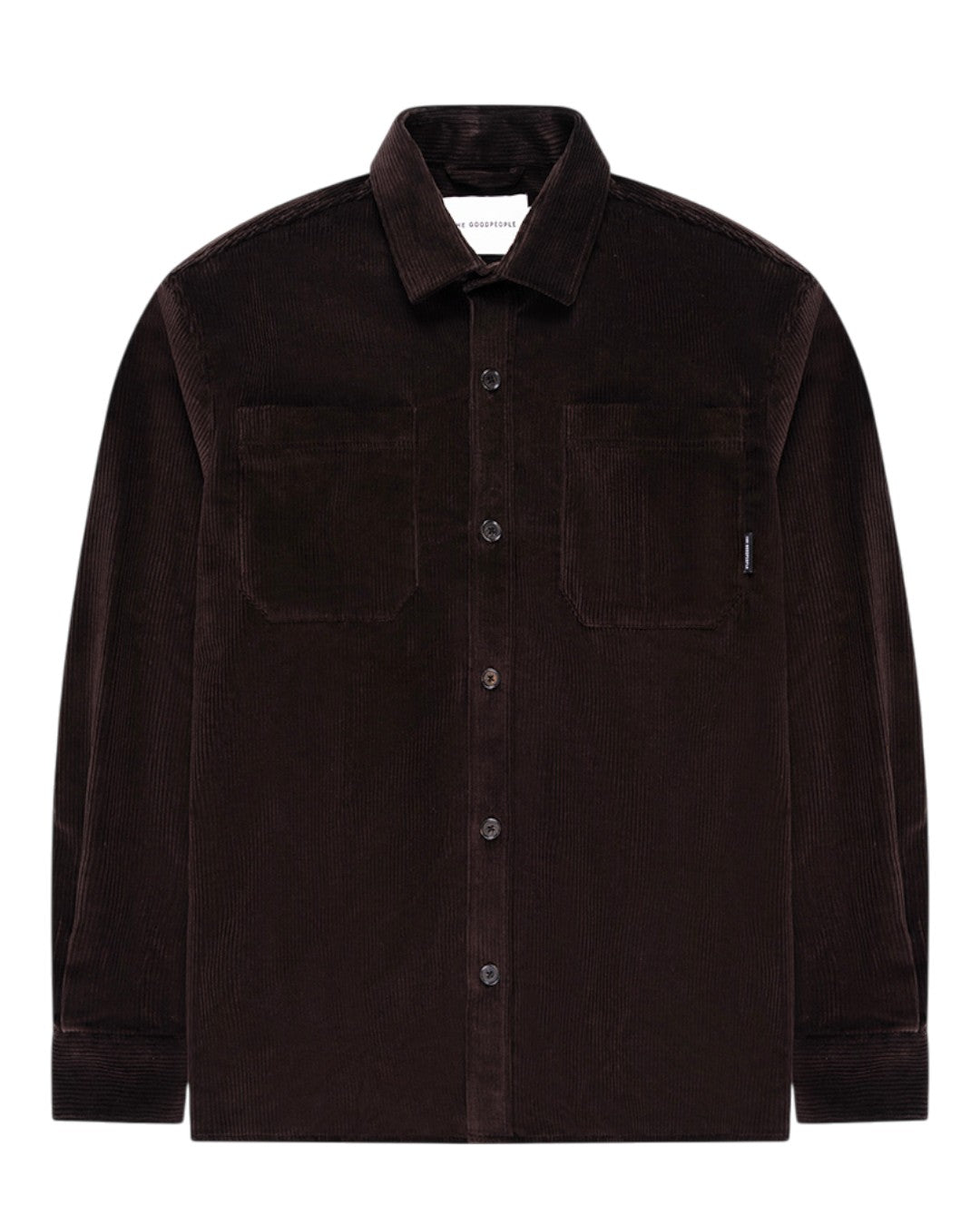 Snewy Corduroy Shirt Chocolate Brown