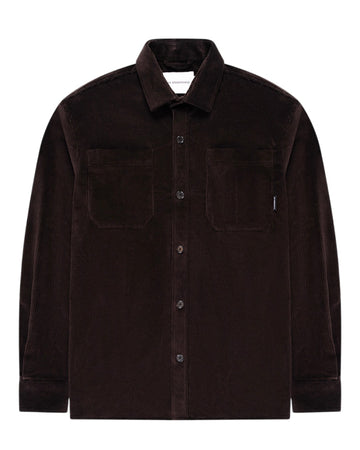 Snewy Corduroy Shirt Chocolate Brown
