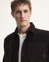 Snewy Corduroy Shirt Chocolate Brown