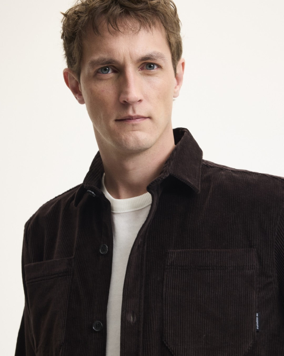 Snewy Corduroy Shirt Chocolate Brown