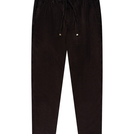 Bob Corduroy Relaxed Fit Trousers Chocolate Brown