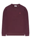 Lommy Cotton Regular Fit Signature Sweater Bordeaux