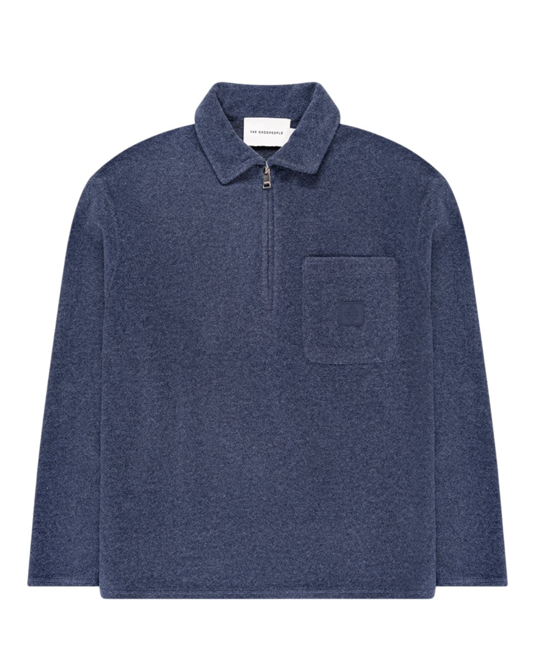 Leo Polo Collar Half Zip Sweater