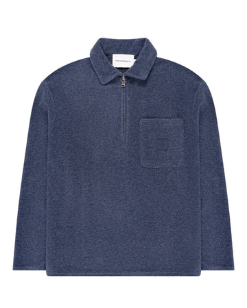 Leo Polo Collar Half Zip Sweater