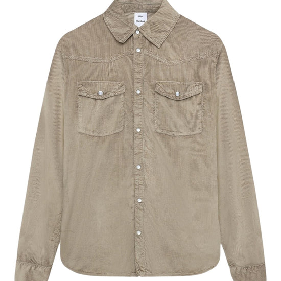 Alfred Shirt Winter Twig Beige