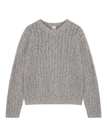 Jack Knit Pullover Micro Chip Grey Comb