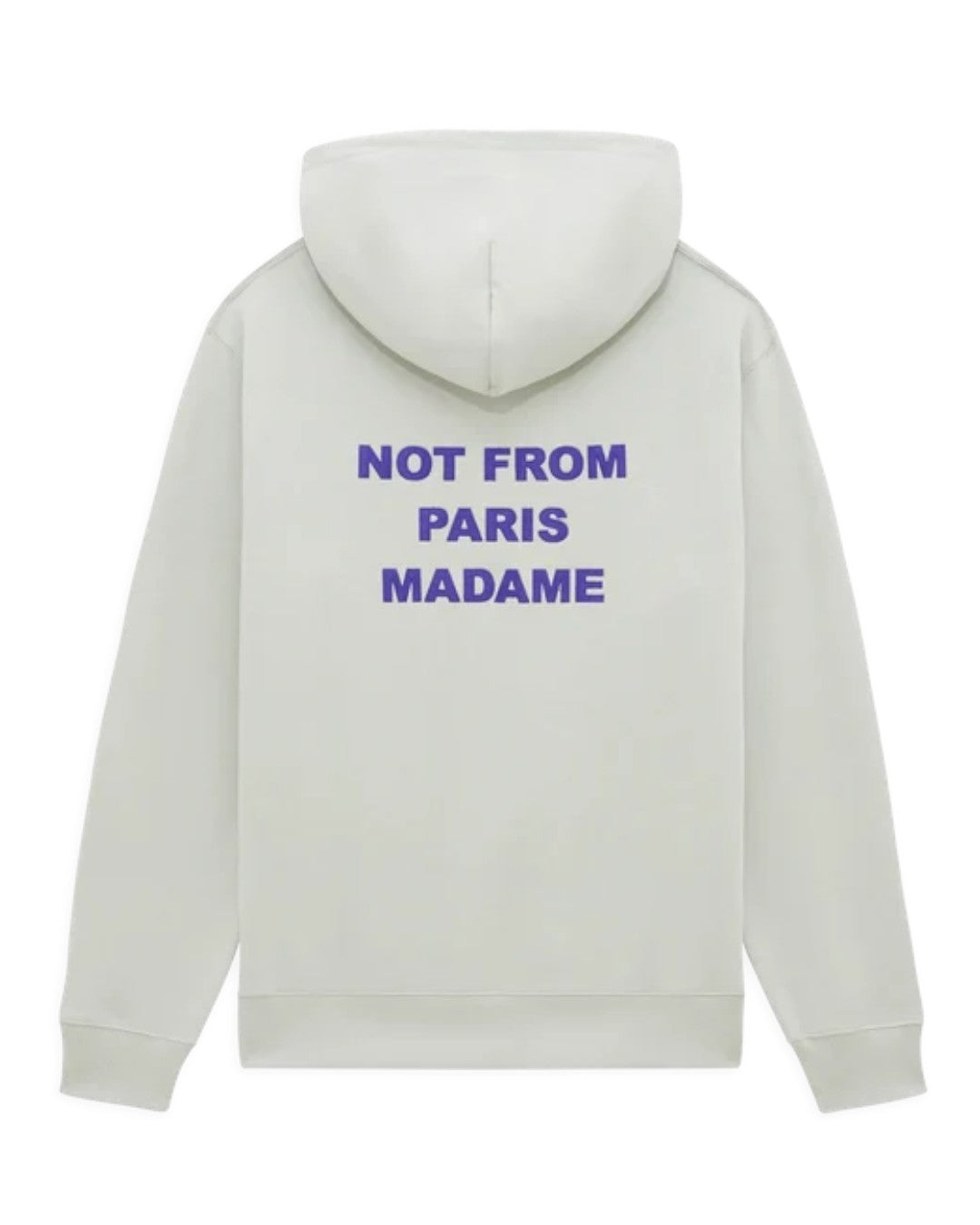 Bold Slogan Hoodie Grey