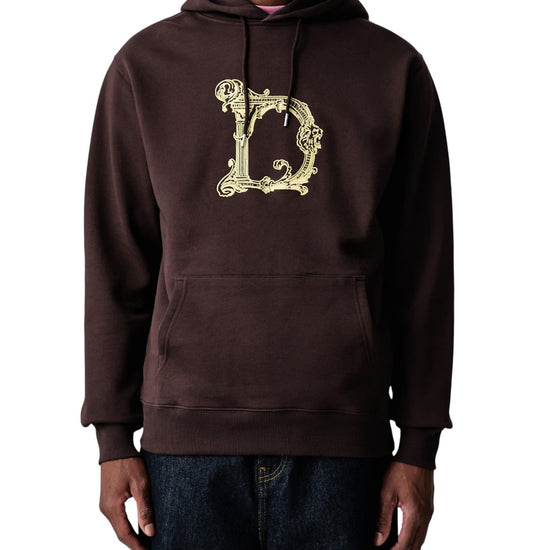 Column D Hoodie Brown