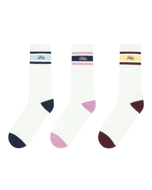 Dr�le Striped 3 Pack Socks Multicolor