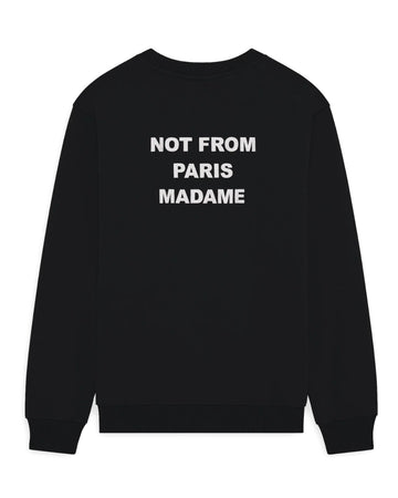 Bold Slogan Sweatshirt Grey