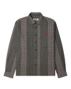 WBBuzo Woma Check Shirt Brown Green