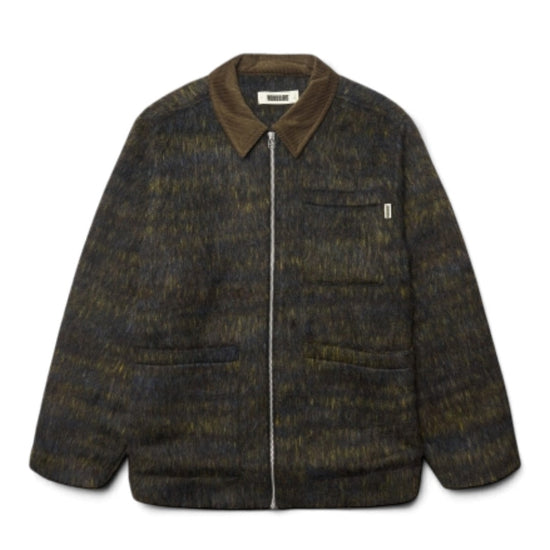 WBBlade Hairy Zip Jacker Dark Olive