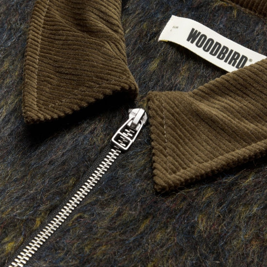 WBBlade Hairy Zip Jacker Dark Olive