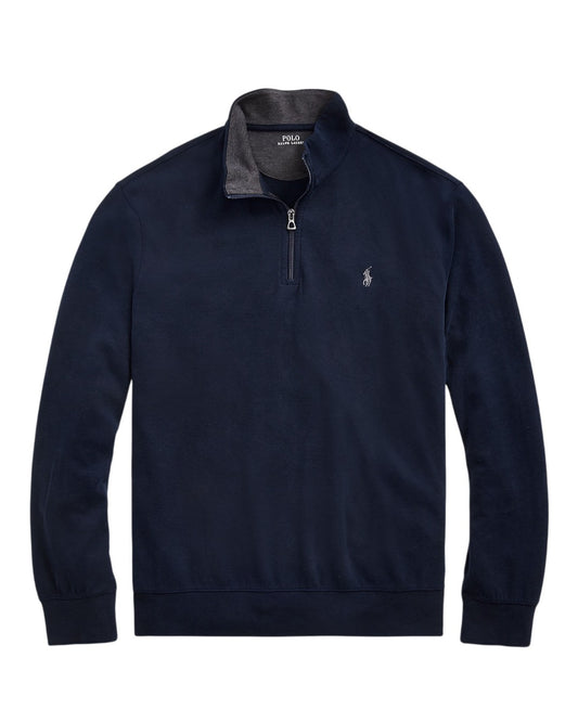 Double Knit Jersey Shirt Aviator Navy